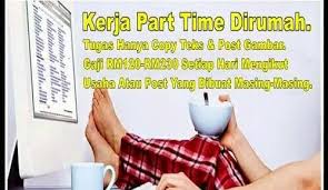 Must speak american english well. Kerja Kosong Part Time Copy Paste Post Gambar Home Facebook