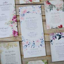 Floral Seal And Send Wedding Invitations Seal And Send Wedding Invitations Are Peony Wedding Invitations Flower Wedding Invitation Floral Wedding Invitations