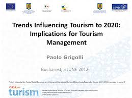 Asociatia europeana pentru o viata mai buna. Trends Influencing Tourism To 2020 Implications For Tourism Management Paolo Grigolli Bucharest 5 June Ppt Download