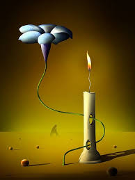 A Vela E A Flor Surrealism Painting Surreal Artwork Digital Art