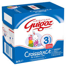 Dans quel cas utiliser guigoz 3ème âge boite 1kg ? Chronodrive Guigoz Lait De Croissance Liquide 10mois 3ans
