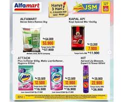 Tidak hanya katalog promo jsm saja , namun alfamart ini juga bisanya mengeluarkan promo pada setiap bulan nya yang hadir di awal bulan dan menjelan akhir bulan. Promo Jsm Alfamart Belum Lama Mulai 14 November 2020