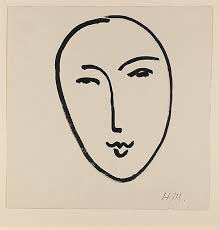 Grand Visage Masque Henri Matisse French Le Cateau Cambresis 1869 1954 Nice Henri Matisse Matisse Drawing Art