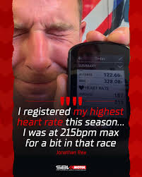 215bpm. ❤️‍🔥 Jonathan Rea left EVERYTHING