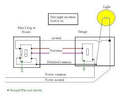This connection is very simple connection and most used in electrical house wiring. 3 Way Switch With Pilot Light Diy Home Improvement Forum
