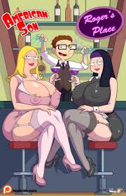 Rule 34 - Alternate Breast Size American Dad Arabatos Bartender Black Hair  Female Black Shirt Blonde Hair Female Brown Hair Brown Hair Male Comic  Cover Francine Smith Hayley Smith Huge Breasts Long