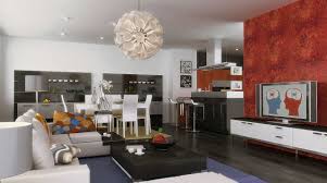 Centre modern furniture around a cubic rug. Decorate Living Room And Dining Room Combo My Decorative