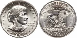 1980 D Susan B Anthony Dollar Value Coin Helpu Susan B Anthony Coin Values Coins