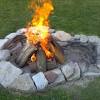 Outdoor fire pit and grill ideas. 1