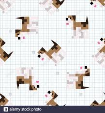Illustration Pixel Art Design Dog Stockfotos Und Bilder Kaufen Alamy Sur le thème pixel art kawaii, mérédith a publié le 05/2018 des ressources axées sur pixel art kawaii pour répondre à vos recherches.