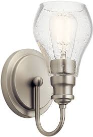 Kichler 45390ni Greenbrier Contemporary Brushed Nickel Wall Sconce Lighting Kic 45390ni