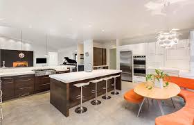29 Open Kitchen Designs With Living Room Designing Idea With seating, storage, and a marble countertop, this large island seems more like a luxurious furniture piece than a workstation. open kitchen designs with living room