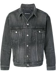 Widest selection of new season & sale only at lyst.com. Shop Balenciaga Logo Denim Jacket With Express Delivery Farfetch