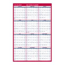 2021 wideorbit broadcast calendar strip. 2021 Calendars Office Depot