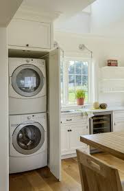 For those of you living in a rental with no washing machine hook ups, this is an easy solution for you. Washer And Dryer In Kitchen Houzz