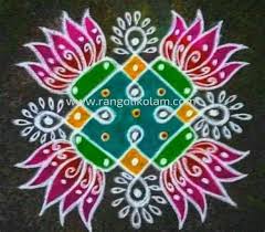 Well it's a harvest festival and people decorate their houses with pongal kolams. Simple Pongal Pulli Kolam Pongal Pulli Kolam Designs With Dots Mattu Pongal Kolam Dots N Lines Kolamrangoli Episode 251