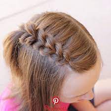 How To Do A 2 Strand Pull Through Accent Braid By Erin Balogh Girl Hair Dos Hair Tutorial Long Hair Styles