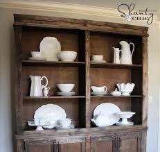 Like this diy farmhouse kitchen hutch. Shanty Hutch Ana White