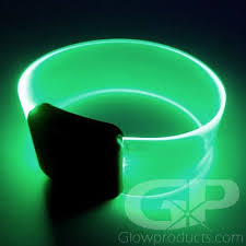 Clear Led Wristband Glow Bracelets With Magnetic Clasp In 2020 Glow Bracelets Party Wristbands Light Bracelets