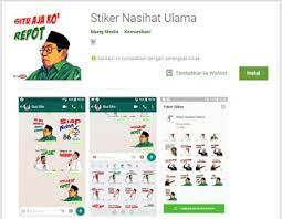 Siapa sih yang tidak tahu aplikasi pesan dengan stiker lucu ini. Download Paket Stiker Whatsapp Nasihat Ulama Di Playstore Gratis Mr Mung Dot Com