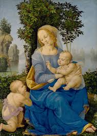 Toddler activities for home plus a few ideas to host your own tot school! The Virgin Child And St John Michael Field