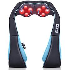 Neck Shoulder Back Massager With Heat Shiatsu Neck Massager Presentfor Christmas Gift For Men Women Mom D Shiatsu Neck Massager Neck Massage Mens Gifts