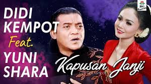 Didi Kempot Feat Yuni Shara Kapusan Janji Official Lyric Video Youtube