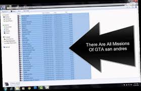 Download and install winrar software. Grand Theft Auto San Andreas Cheats Pc How To Skip A Mission