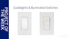 Leviton is one of the top producers of wiring devices. Leviton Guide Lights And Illuminated Switches Project Of The Week Youtube