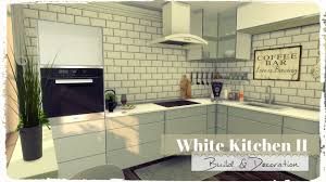 Sims 4 cc kitchen opening ~ apply buydebug sims 4 today. Sims 4 White Kitchen Ii Build Decoration Youtube