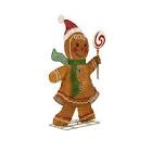 the 4' twinkling gingerbread woman