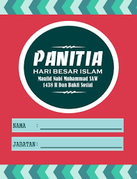800 x 600 jpeg 188 кб. Name Tag Panitia Download Free