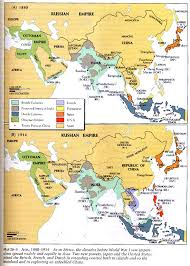 23 in 1883, with french expansion in the northwest and the british. Asia 1880 1914 Mapping Globalization