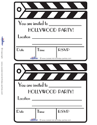 Black And White Party Invitations Free Printable Printable Clapboard Invitations Coolest Free Printables Hollywood Theme Party Invitations Movie Night Birthday Party Birthday Party Invitations Free