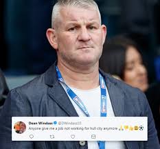 Ex-Rangers star Josh Windass' dad Dean touts for a JOB