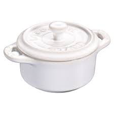 Shop a great selection of staub at nordstrom rack. Staub Ceramique Mini Cocotte 10 Cm Rund Elfenbein Weiss Keramik Zwilling Com