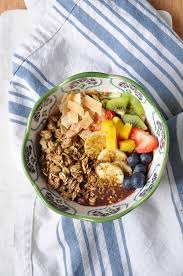 On The Menu Acai Bowl Sacramento Street Healthy Breakfast Snacks Healthy Breakfast Raw Breakfast