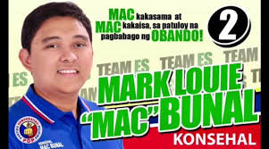 Ako po si MARK LOUIE "MAC" REYES BUNAL,...
