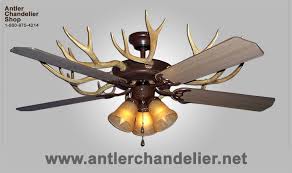 Real Antler White Tail Mule Deer Celing Fan Ceiling Fan Antlers Decor Celing Fan