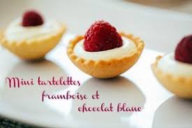 Mini Tartelettes Framboises Chocolat Blanc Mini Tarte Mini Patisserie Chocolat Blanc
