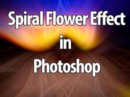 Make perfectly repeating patterns in a moment and share them with us! Spiral Flower Graphic Effect In Photoshop Youtube
