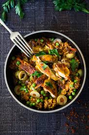 This mexican version of arroz con pollo includes large cubes of chicken and spicy green chilies. Instant Pot Arroz Con Pollo Feasting At Home
