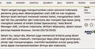 Puisi Tentang Cita Cita Jadi Astronot Pantun Cinta