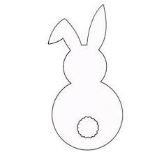 This rabbit craft model is going to aid younger children's developing fine. How To Make A Cute Easter Bunny Card