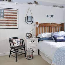 Pin By Cheree Hartman On Patriotic College Room Decor Blue Boys Bedroom Boys Bedrooms