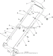 Free shipping on orders over $25 shipped by amazon. Toro 20005 22in Recycler Lawnmower 2006 Sn 260000001 260999999 Parts Diagram For Rear Bag Assembly