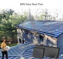Honduras PV Flat Green Energy Building Material Solar Shingle Panel with  Cell Photovoltaic Solar Roof Tile