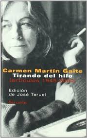 Libro Tirando del Hilo: Artículos 1949-2000 (Libros del Tiempo) De Carmen  Martin Gaite