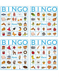 Choose your favorite bingo format. Printable Bingo Cards Fun Fall Classroom Party Activity Signup Com