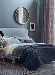 The many design sets include the right bed for your home that also goes with the matching bedside table. 47 Beautiful Blue And Gray Bedrooms Digsdigs